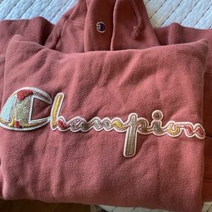 Champion embroidered hoodie